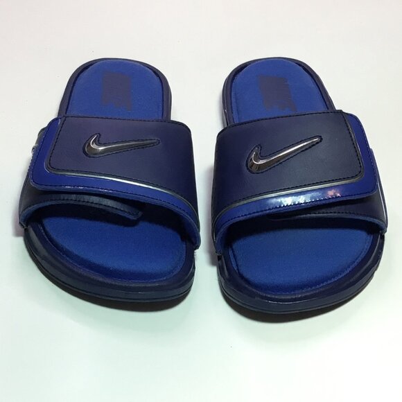 Nike Comfort Slide 2 Sandal Blue/Black Men\'s Size 7 415205-402